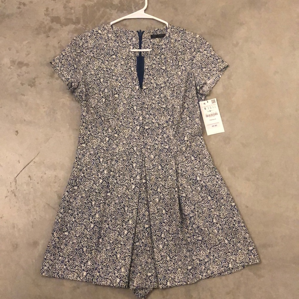 Zara floral romper